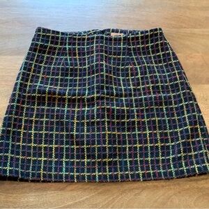 Hutch by Anthropologie Black A-line Mini Skirt.